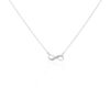 Histoire d'Or Collier Argent Blanc Wandis