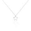 Histoire d'Or Collier Velma Argent Blanc