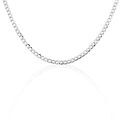 Histoire d'Or Collier Argent Blanc Casper