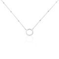 Histoire d'Or Collier Argent Blanc Cari