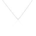 Histoire d'Or Collier Chandana Argent Blanc