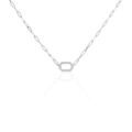 Histoire d'Or Collier Soho Argent Blanc