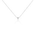 Histoire d'Or Collier Peyton Argent Blanc