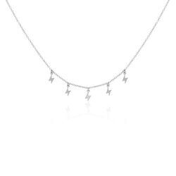Histoire d'Or Collier Electra Argent Blanc