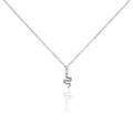 Histoire d'Or Collier Oria Argent Blanc