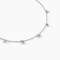 Histoire d'Or Collier Narcisse Dream Argent Blanc