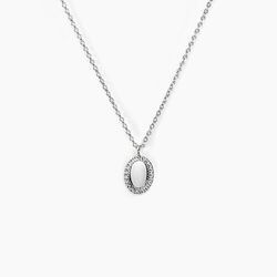 Histoire d'Or Collier Loa Argent Blanc