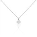 Histoire d'Or Collier Naomie Argent Blanc