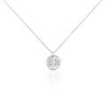 Colliers sur Grenoble : Histoire d'Or Collier Argent Blanc Sofee Nacre
