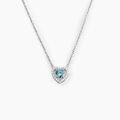 Colliers sur Grenoble : Histoire d'Or Collier Suzon Argent Blanc Oxyde De Zirconium