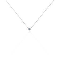 Histoire d'Or Collier Auxana Argent Blanc Oxyde De Zirconium