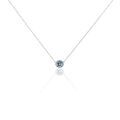 Colliers sur Grenoble : Histoire d'Or Collier Rio Argent Blanc Oxyde De Zirconium