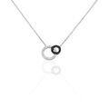 Histoire d'Or Collier Diana Argent Blanc Oxyde De Zirconium