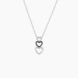 Histoire d'Or Collier Lio Argent Blanc Oxyde De Zirconium