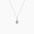 Histoire d'Or Collier Court Argent Blanc Tania Oxyde De Zirconium