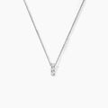 Histoire d'Or Collier Leala Argent Blanc Oxyde De Zirconium