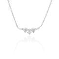 Histoire d'Or Collier Eclat D'Aurore Argent Blanc Oxydes De Zirconium