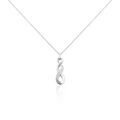 Histoire d'Or Collier Ayhan Argent Blanc Oxyde De Zirconium