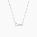 Colliers sur Grenoble : Histoire d'Or Collier Veda Argent Blanc Oxyde De Zirconium