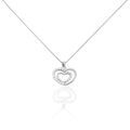 Colliers sur Grenoble : Histoire d'Or Collier Annabelle Argent Blanc Oxyde De Zirconium
