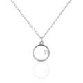 Histoire d'Or Collier Anas Argent Blanc Oxyde De Zirconium