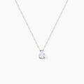 Histoire d'Or Collier Carolyn Argent Blanc Oxyde De Zirconium