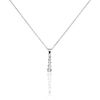Histoire d'Or Collier Henriet Argent Blanc Oxyde De Zirconium