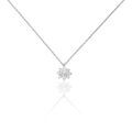 Colliers sur Grenoble : Histoire d'Or Collier Lorraine Argent Blanc Oxyde De Zirconium