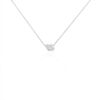 Histoire d'Or Collier Flamen Argent Blanc Oxyde De Zirconium