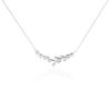 Histoire d'Or Collier Andeol Argent Blanc Oxyde De Zirconium