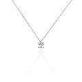 Histoire d'Or Collier Solitaire Argent Lyanna