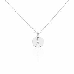 Histoire d'Or Collier Astr Argent Oxydes De Zirconium