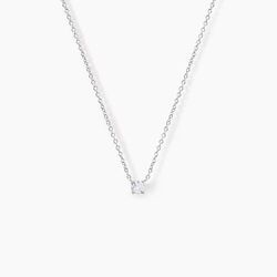 Histoire d'Or Collier Argent Lylwenn Oxydes De Zirconium