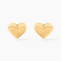 Histoire d'Or Boucles D'oreilles Puces Aricia Coeur Or Jaune