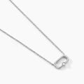 Histoire d'Or Collier Infini Pop Argent Blanc Oxyde De Zirconium