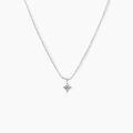 Histoire d'Or Collier Astre Precieux Argent Blanc Oxyde De Zirconium