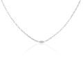 Histoire d'Or Collier Nexus Argent Blanc Oxyde De Zirconium