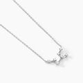 Histoire d'Or Collier Vega Argent Blanc Oxyde De Zirconium