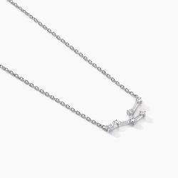 Histoire d'Or Collier Vega Argent Blanc Oxyde De Zirconium