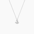 Colliers sur Grenoble : Histoire d'Or Collier Amalthee Argent Blanc Oxyde De Zirconium