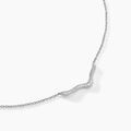 Histoire d'Or Collier Nandie Argent Blanc Oxyde De Zirconium