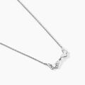 Histoire d'Or Collier Thecla Argent Blanc Oxyde De Zirconium