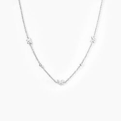 Histoire d'Or Collier Diep Argent Blanc Oxyde De Zirconium