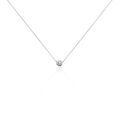 Histoire d'Or Collier Swanny Argent Blanc Oxyde De Zirconium