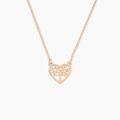 Histoire d'Or Collier Elwenn Argent Rose