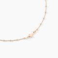 Histoire d'Or Collier Opale Argent Rose