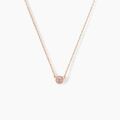 Histoire d'Or Collier Auxana Argent Rose Oxyde De Zirconium
