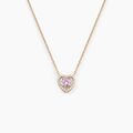 Histoire d'Or Collier Suzon Argent Rose Oxyde De Zirconium