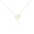 Histoire d'Or Collier Elanda Argent Rose Oxyde De Zirconium
