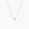 Histoire d'Or Collier Argent Rose Anne-lise Oxyde De Zirconium